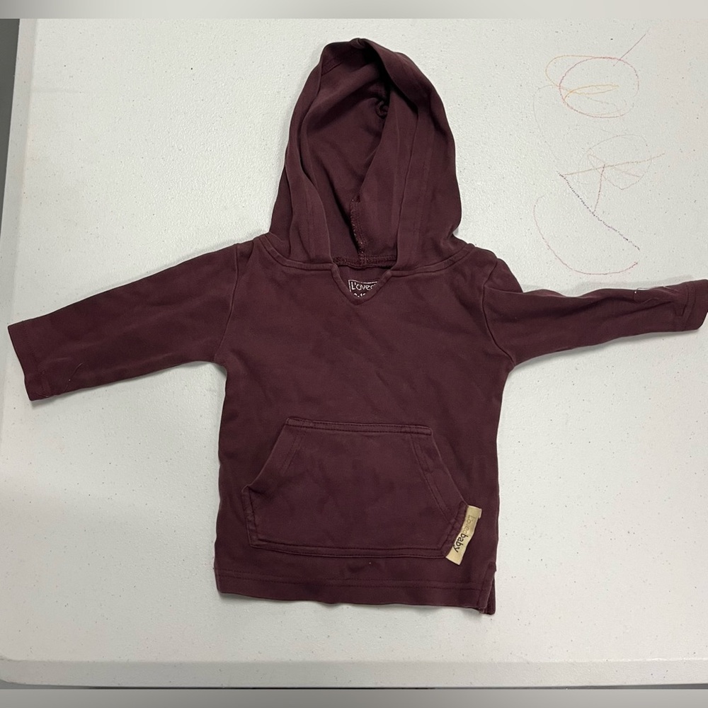 L'ovedbaby Long Sleeve Purple Hoodie